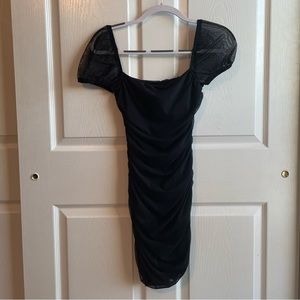 Princess Polly Black Charvi Mini Dress